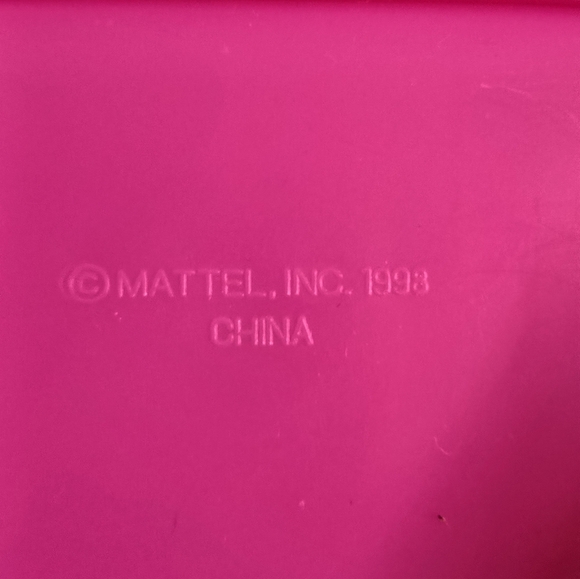 Vintage Mattel Barbie Hot Drivin' Sports Car Hot Pink 1998 Convertible - Picture 4 of 6